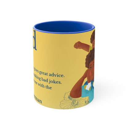 Dad Definition Mug — Funny Father’s Day 11oz Accent Coffee Cup