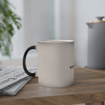 Booked & Busy Color-Changing Mug — 11oz Coffee Mug for Book Lovers