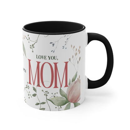 Floral 'To the Woman Who Never Quits' Accent Mug — Pink Interior