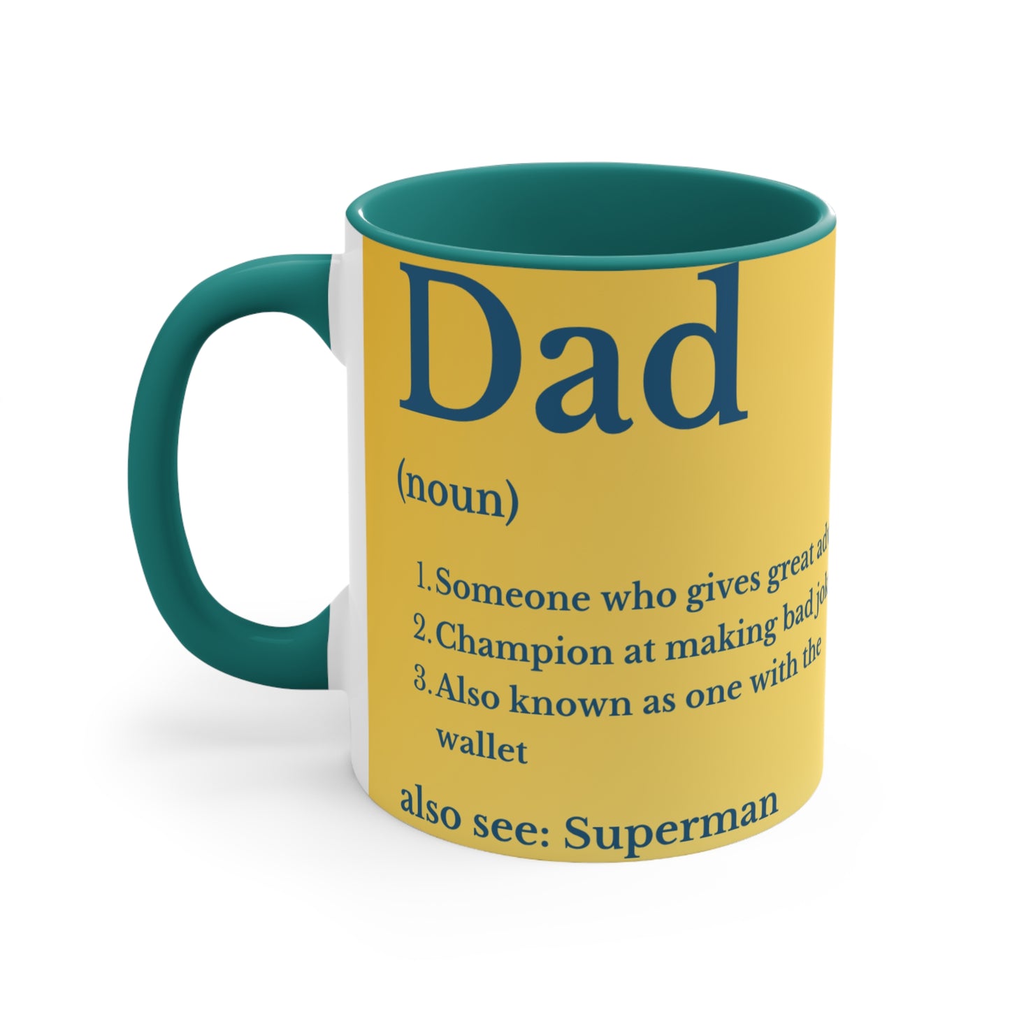 Dad Definition Mug — Funny Father’s Day 11oz Accent Coffee Cup