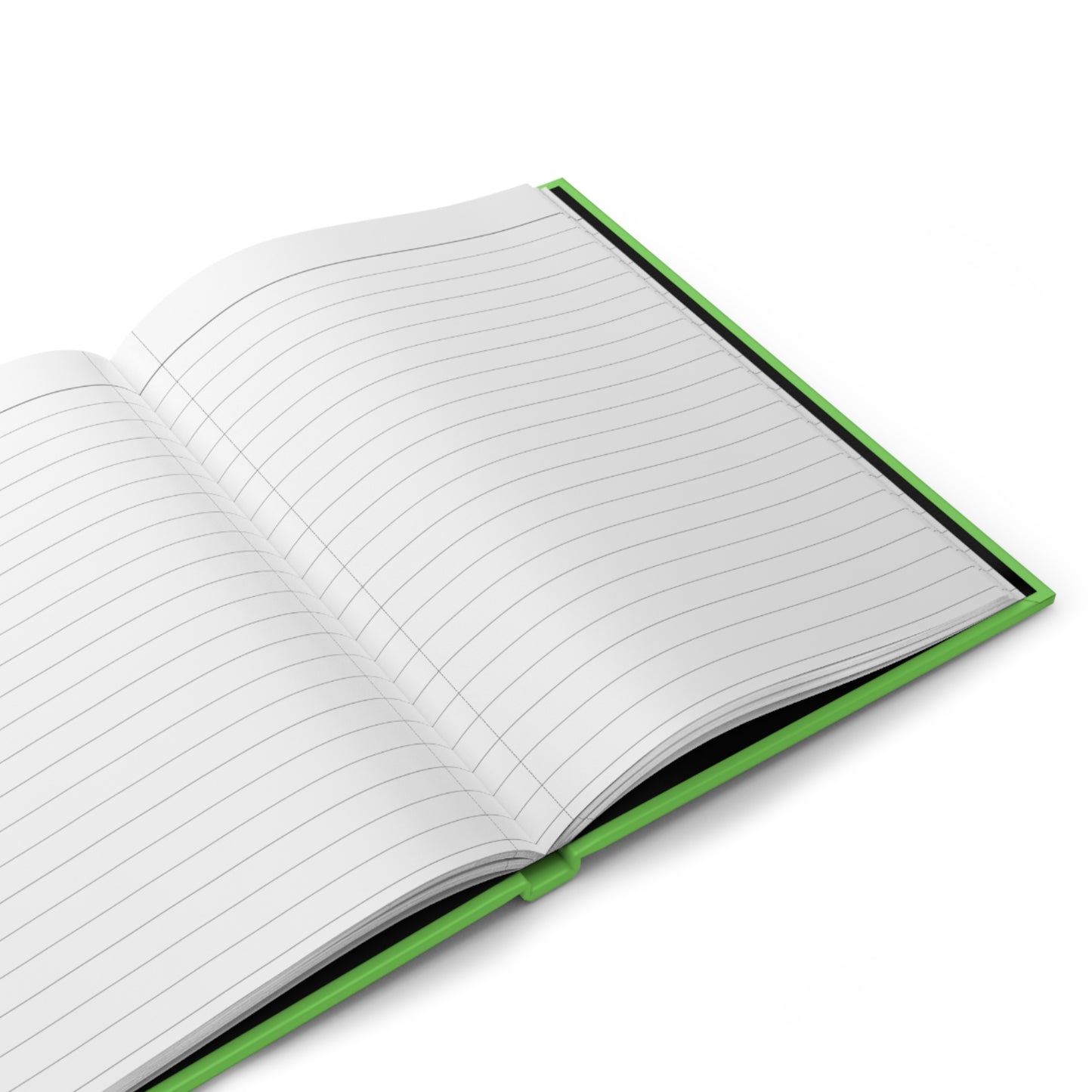 Hardcover Journal — "Building My Own Pot Of Gold" Lucky Shamrock Notebook for St. Patrick’s Day, Goal-Setting & Gratitude