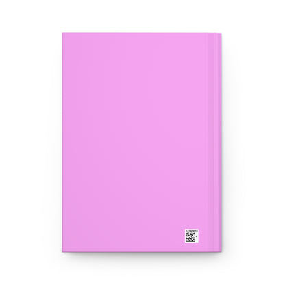Self Love Is The First Risk Hardcover Journal – Pink Gradient Self-Care Notebook