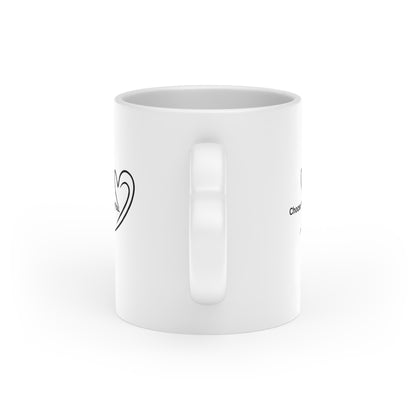 Heart Mug — Choose You Minimal Self-Love Coffee Cup