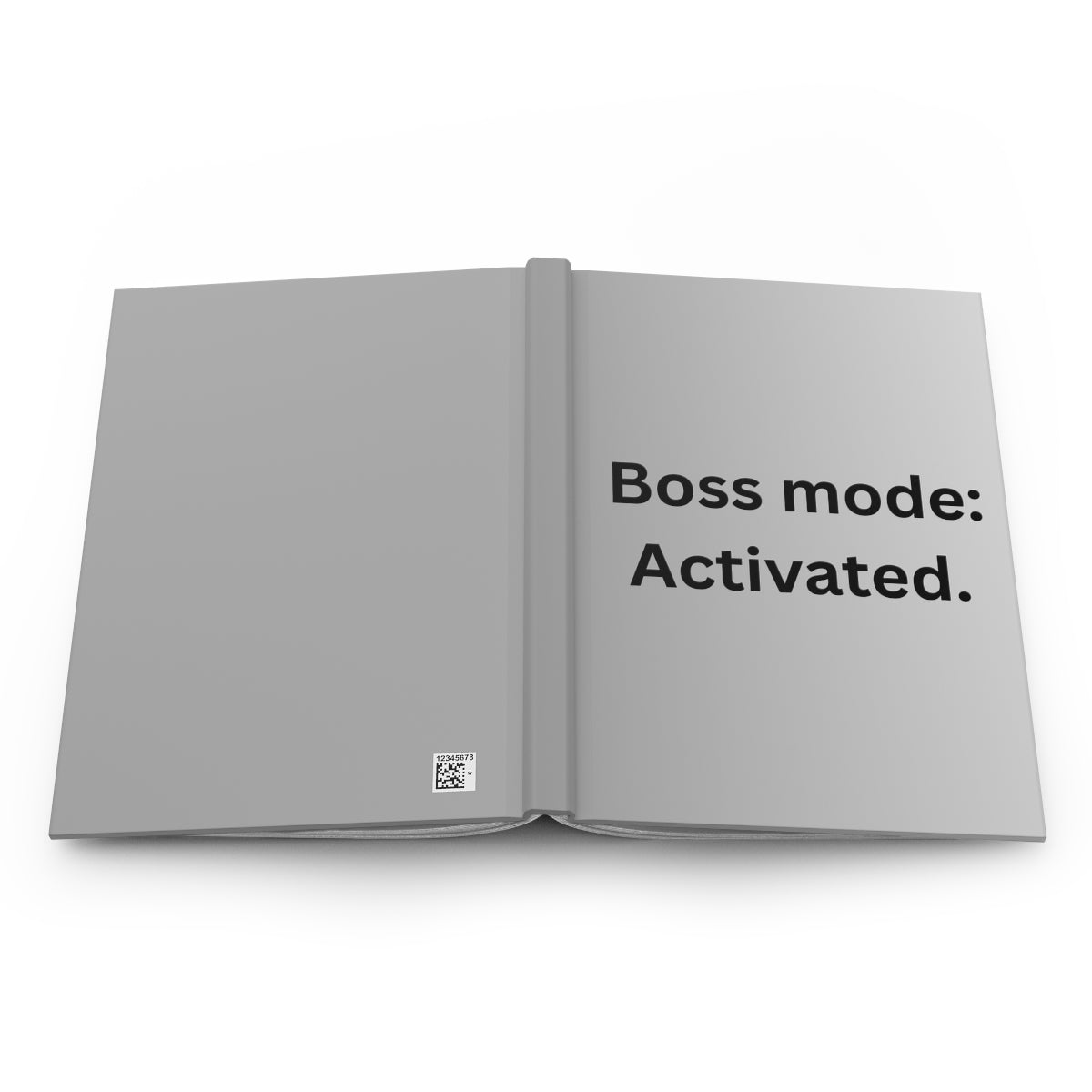 Boss Mode: Activated Hardcover Journal | Motivational Productivity Notebook | Goal-Setting & Entrepreneur Gift